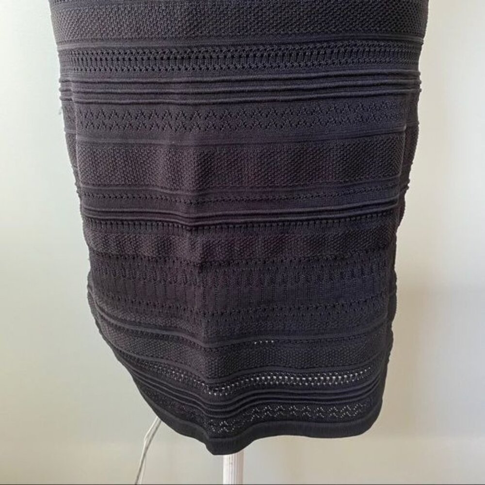 Cache Black Cocktail Bodycon Dress - Picture 6 of 14